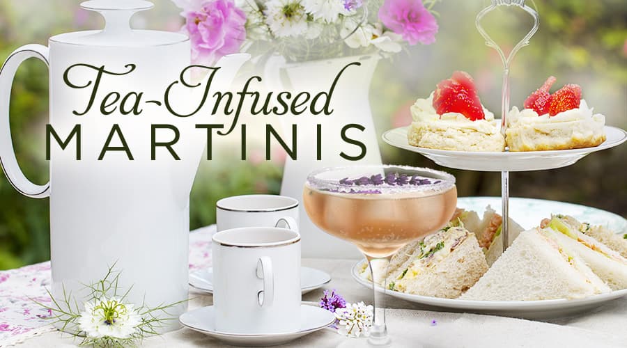 Featured image for 3 Easy-to-Make Tea-Infused Martinis