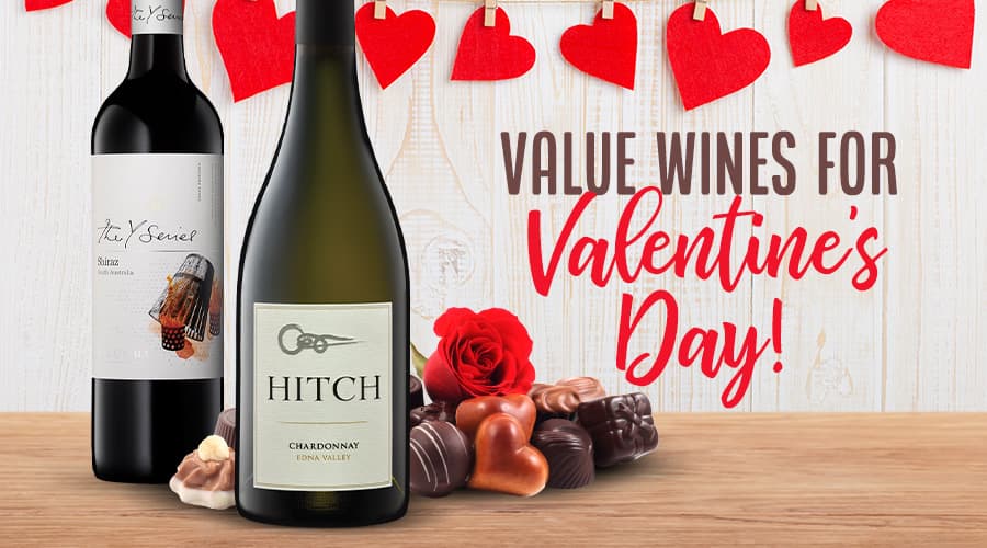 Featured image for 5 Value Wines For Valentine's Day