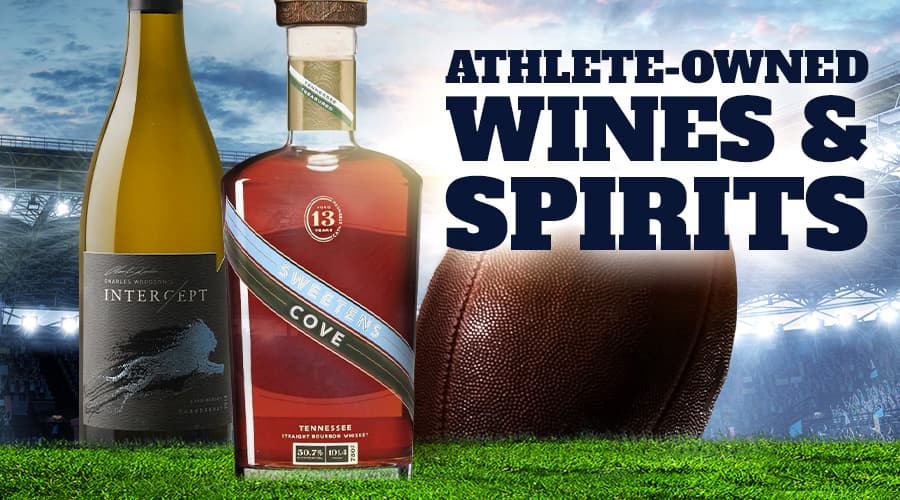 Featured image for Athlete-Owned Wines & Spirits