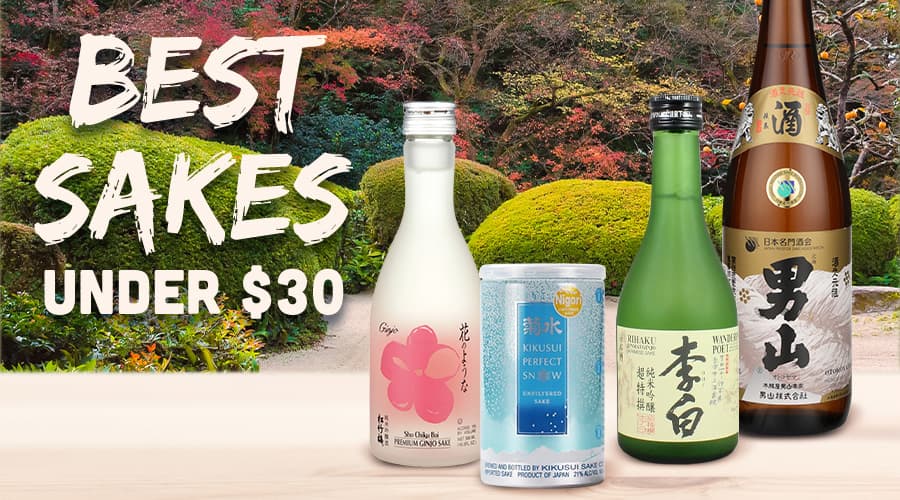 Featured image for Best Saké Under $30