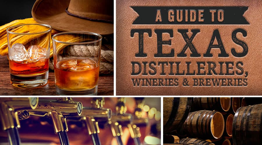 Featured image for Texas Distillers, Wineries, & Breweries To Visit
