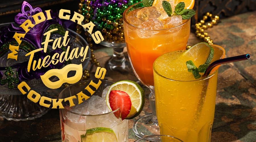 Featured image for 7 Best Mardi Gras Cocktails for Fat Tuesday