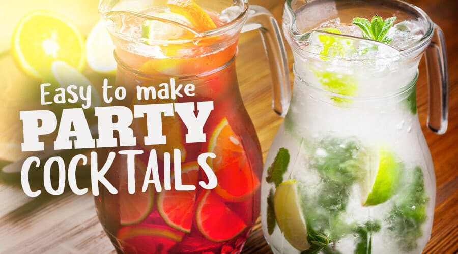 Featured image for Easy To Make Party Cocktails