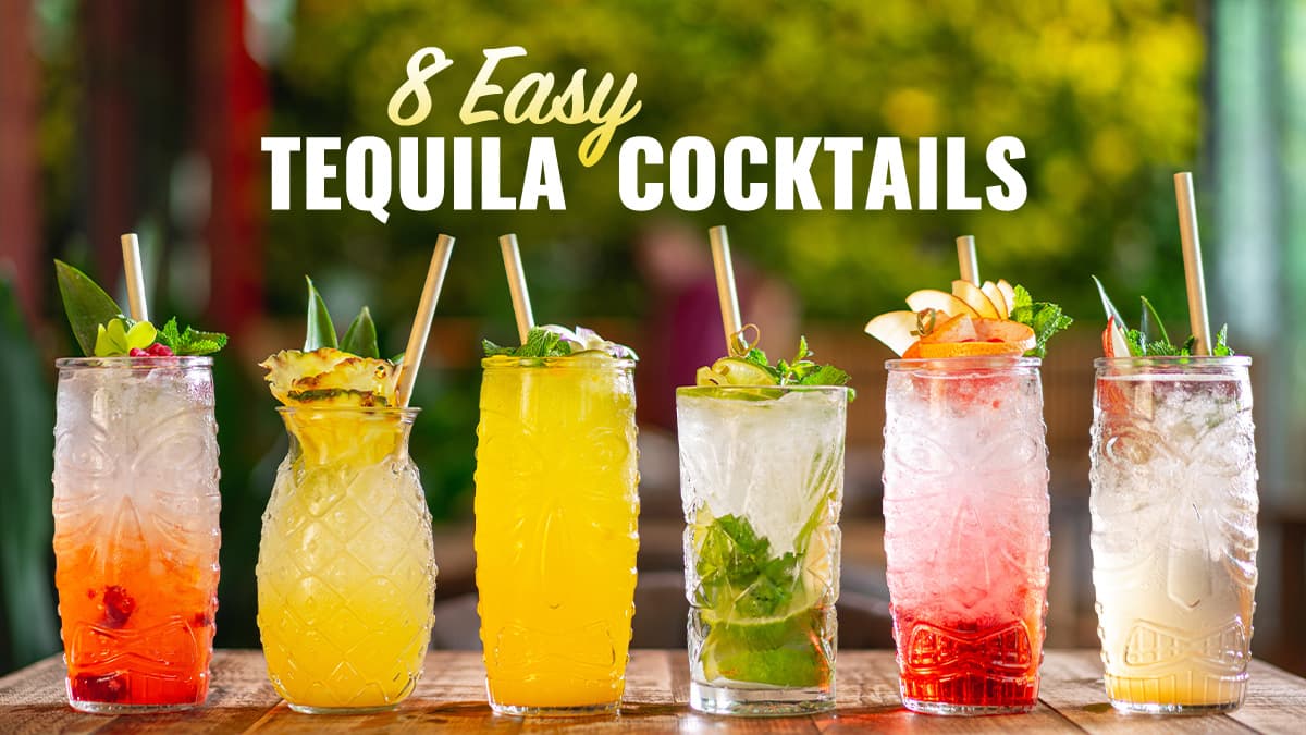 Featured image for 8 Easy Tequila Cocktails