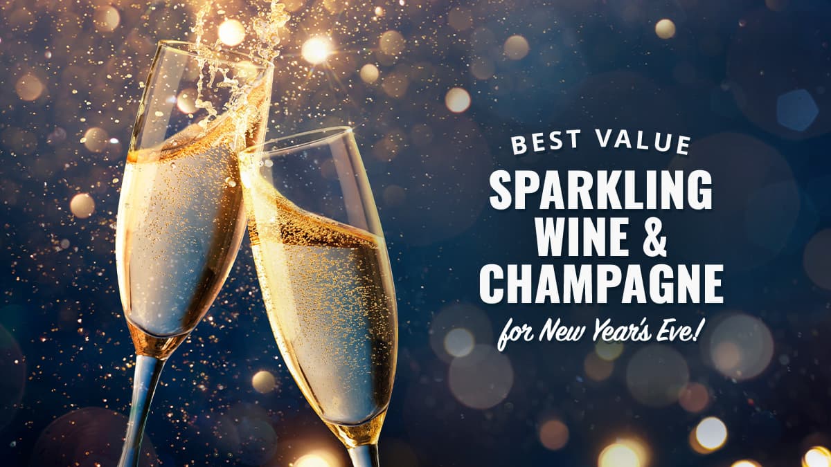 Featured image for Affordable New Year Eve Champagne & Sparking Wines