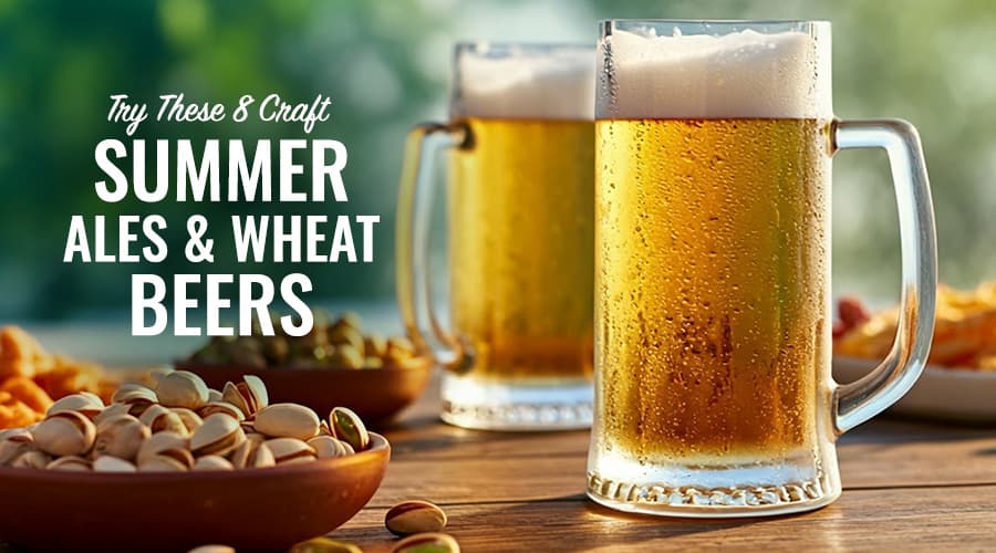 Featured image for Craft Summer Ales and Wheat Beers to Try this Summer