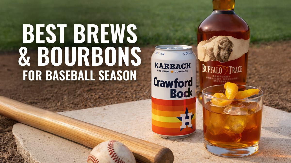 Featured image for Best Brews and Bourbon for Baseball Season