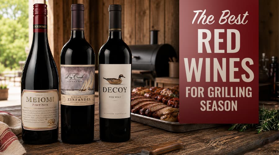 Featured image for The Best Red Wines for Grilling Season