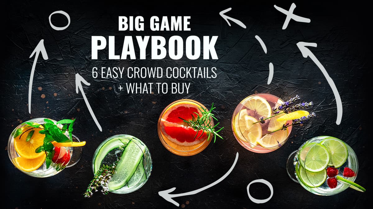 Featured image for Big Game Drinks: Cocktails & Mocktails for Game Day