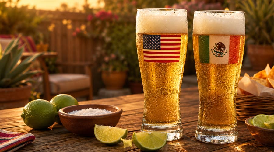 Image for Mexican vs American Lager - Which Beer Style Is Right for You?
