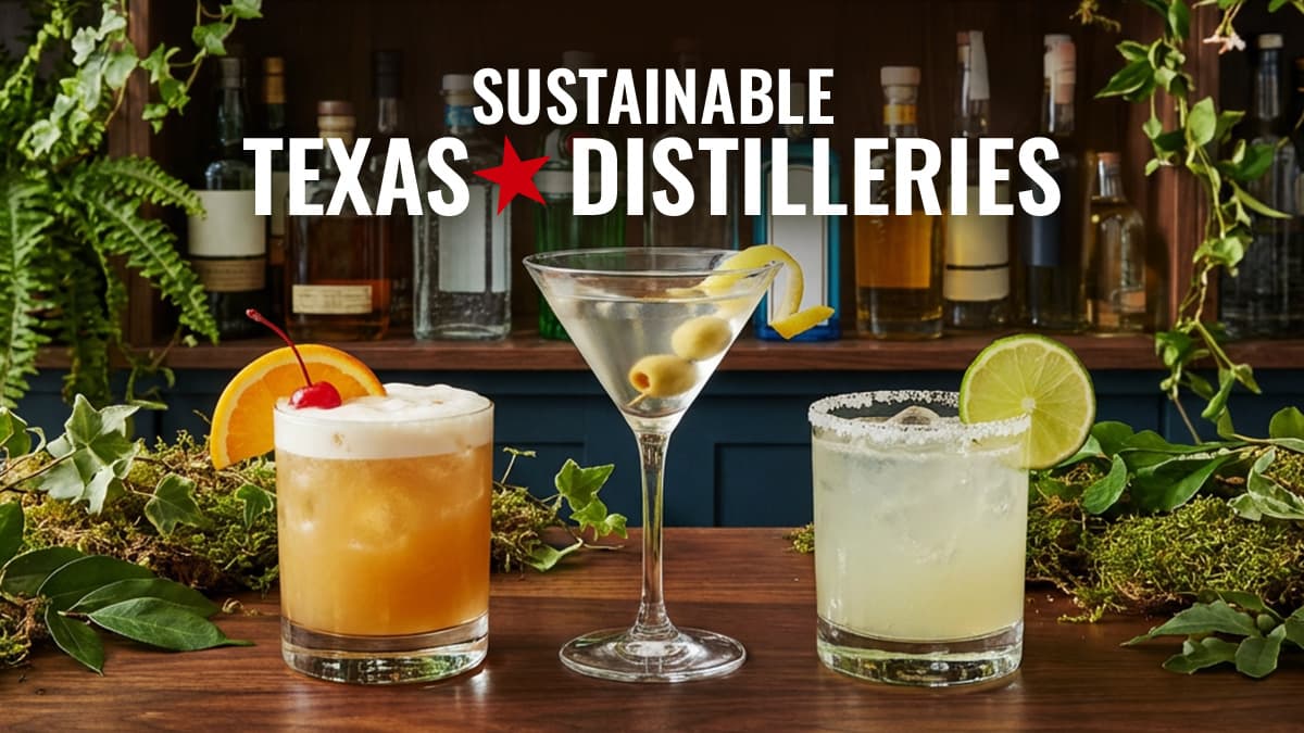Featured image for Sustainable Texas Distilleries: Eco-Friendly Spirits from the Lone Star State