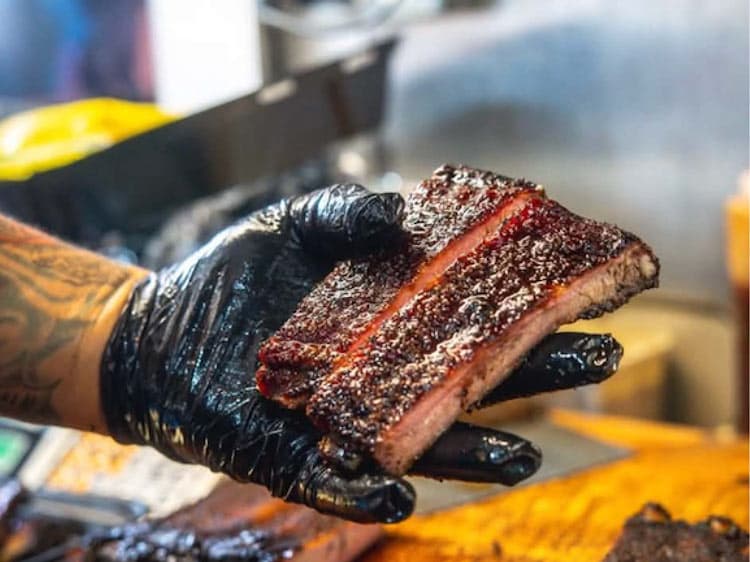 Rosslers Blue Cord BBQ Truck