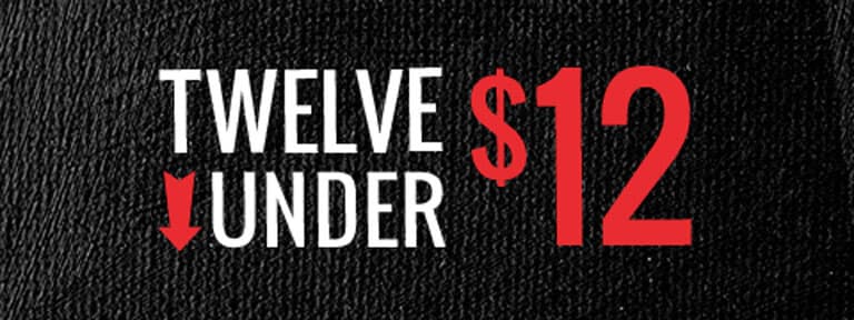 Twelve under $12