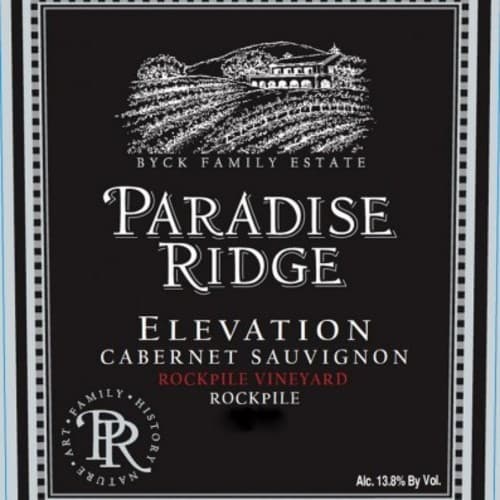 Paradise Ridge Cabernet Elevation Rockpile