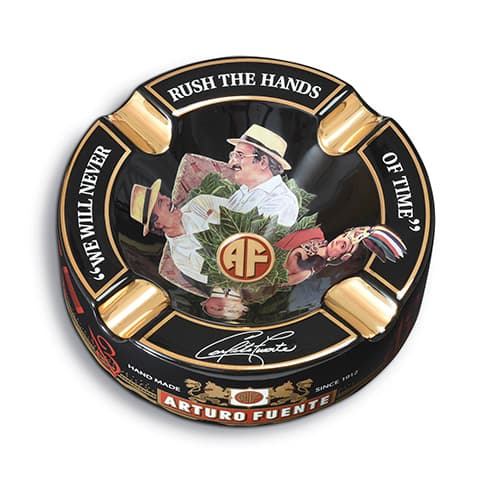 Cigar Ashtray Arturo Fuente Ceramic Black