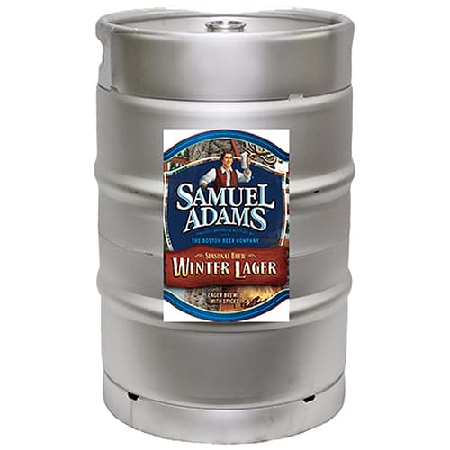 Samuel Adams Winter Lager • 1 / 2 Barrel Keg