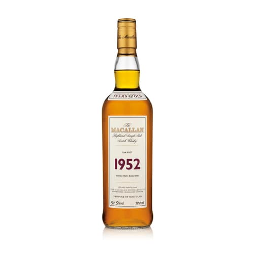 Macallan Fine & Rare • 1952 50yr Cask #627
