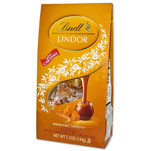 Lindt Lindor Truffle Bag • Caramel