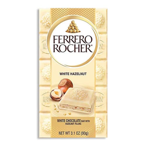 Ferrero Rocher Chocolate Bar • White Hazelnut