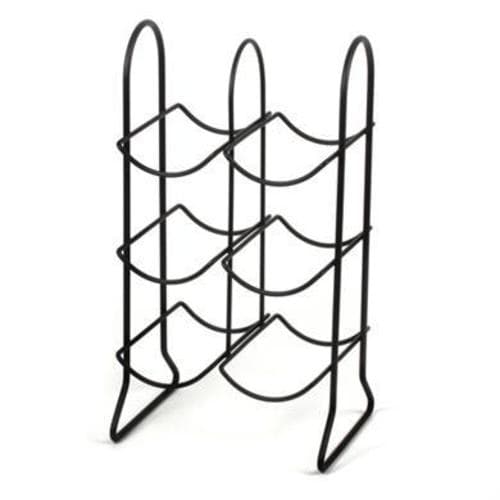 Spectrum Wine Rack • Townhouse 6 Bottle Black