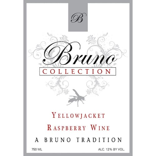 Bruno & George Yellow Jacket Raspberry Wine
