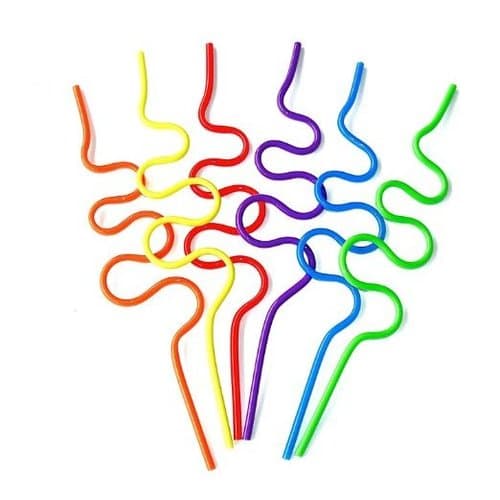 Krazy Straw Drinkware • Krazy Straws 6 Ct