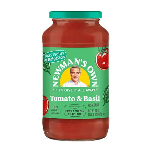 Newman's Own Tomato & Basil Pasta Sauce