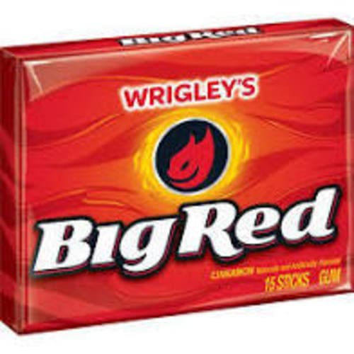 Wrigley's Big Red Cinnamon Chewing Gum Slim Pack