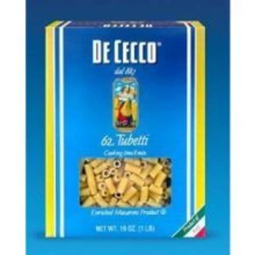 Dececco Pasta • Tubetti #62