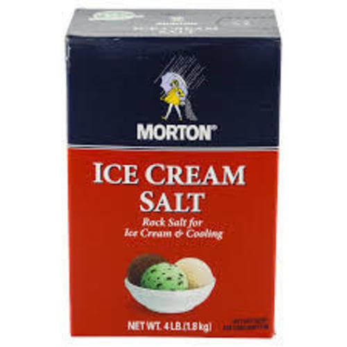 Morton Salt • Ice Cream Salt In Box