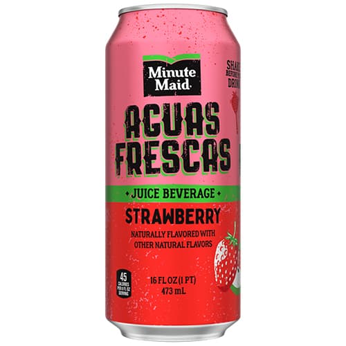 Minute Maid • Aguas Frescas Strawberry