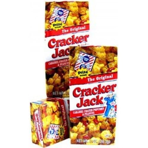 Cracker Jack Original Caramel Coated Popcorn and Peanuts Snack