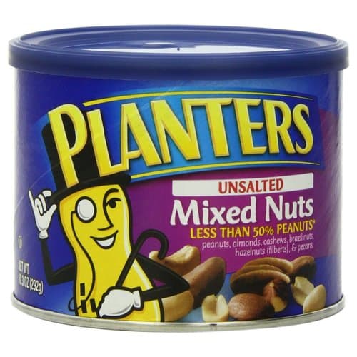 Planters #1668 Mixed Nuts • Unsalted
