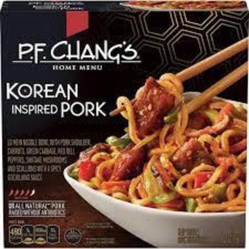 Pf Chang Frozen Entree • Korean Noodle Bowl
