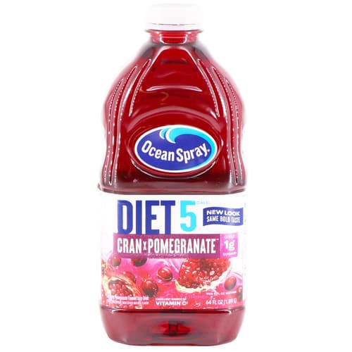 Ocean Spray Diet 5 Cranberry Pomegranate Juice