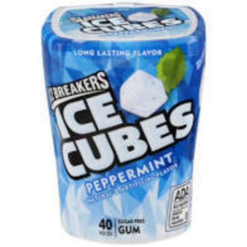 Ice Breakers Ice Cubes Peppermint Chewing Gum