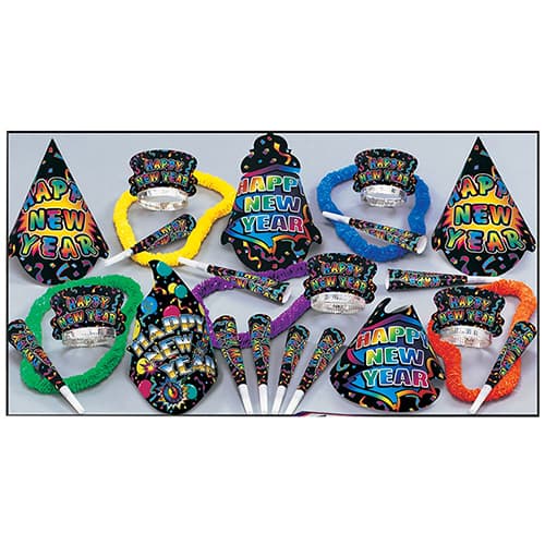 New Years New Yorker Party Kit For 10