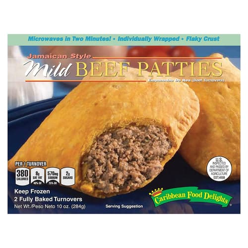Caribbean Food Delights • Beef Mild Patties