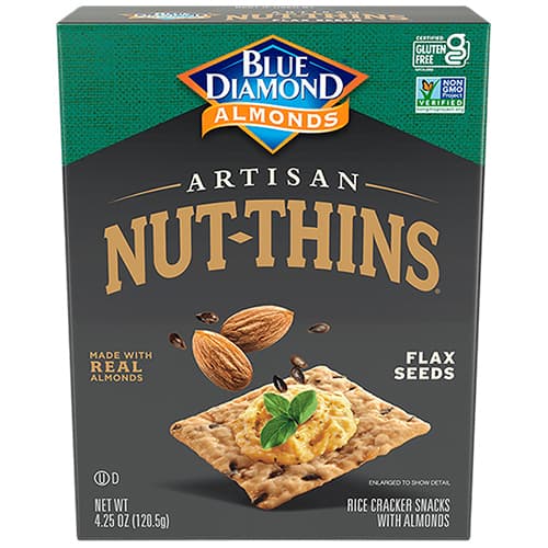 Blue Diamond Nut Thin Crackers • Multi Seed