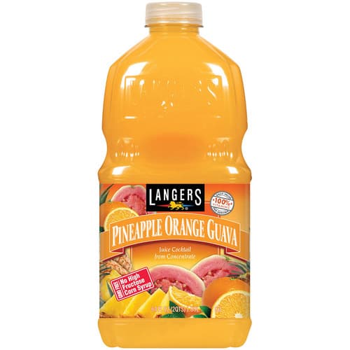Langer's Pineapple Orange & Guave Juice
