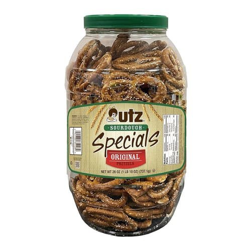 Utz Pretzel Tube • Sourdough Specials Original Pretzels