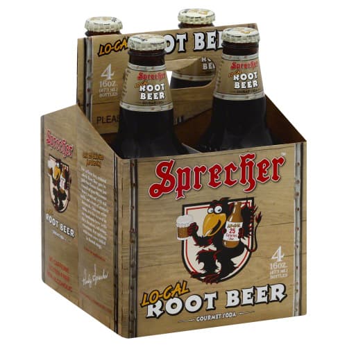 Sprecher Soda • Root Beer Low Cal 4 Pk