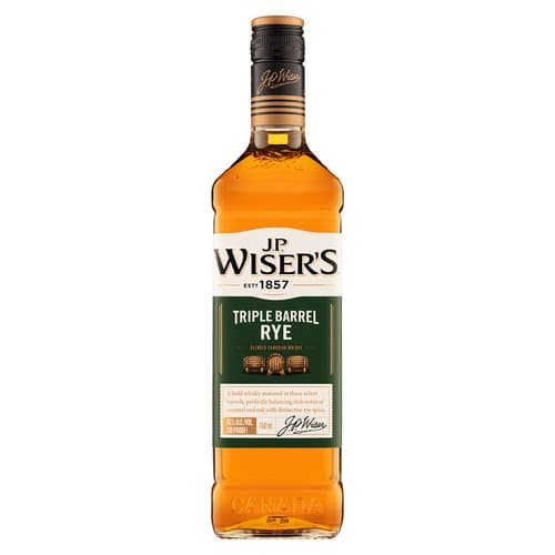 Jp Wiser's Canadian Whiskey • Triple Barrel Rye