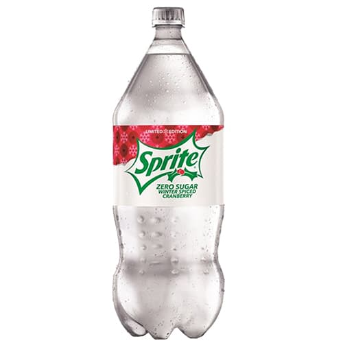 Sprite • Winter Spiced Cranberry Zero Sugar 2 Lt