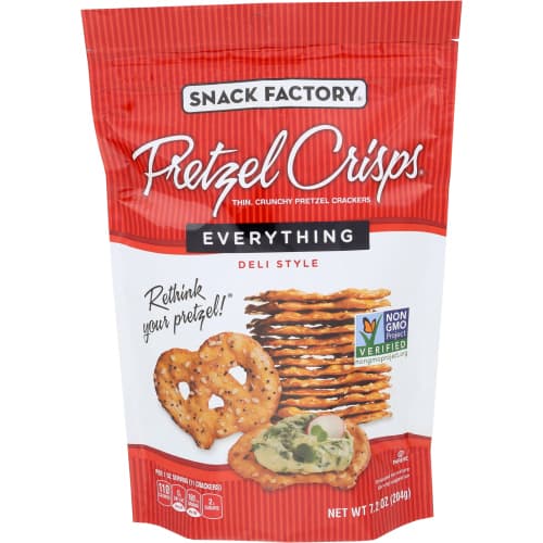 The Snack Factory Pretzel Crisps • Everything