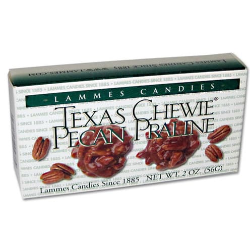 Lammes Candies Mini Box Texas Chewie Praline