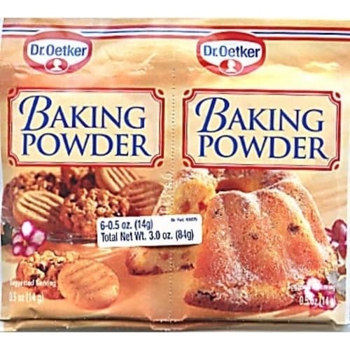 Dr Oetker Baking Powder 6 Pk
