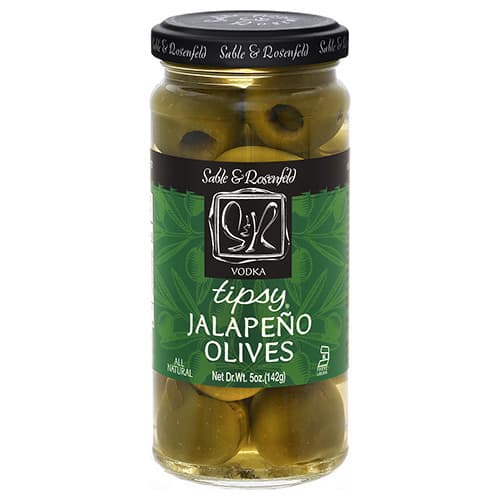 Sable & Rosenfeld Olives • Vodka Jalapeno