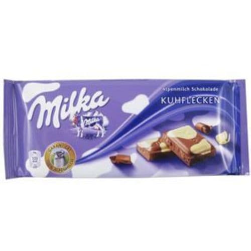 Milka Chocolate Bar • Happy Cow White & Milk