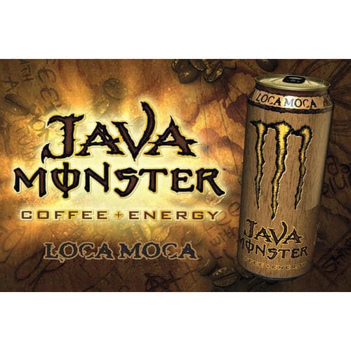 Coke Monster Java Energy Drink • Loco Moca